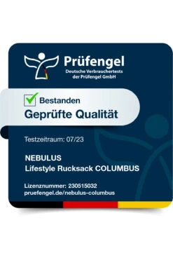 Großer Lifestyle Rucksack - Tasche COLUMBUS -Nebulus Verkäufe COLUMBUS DE