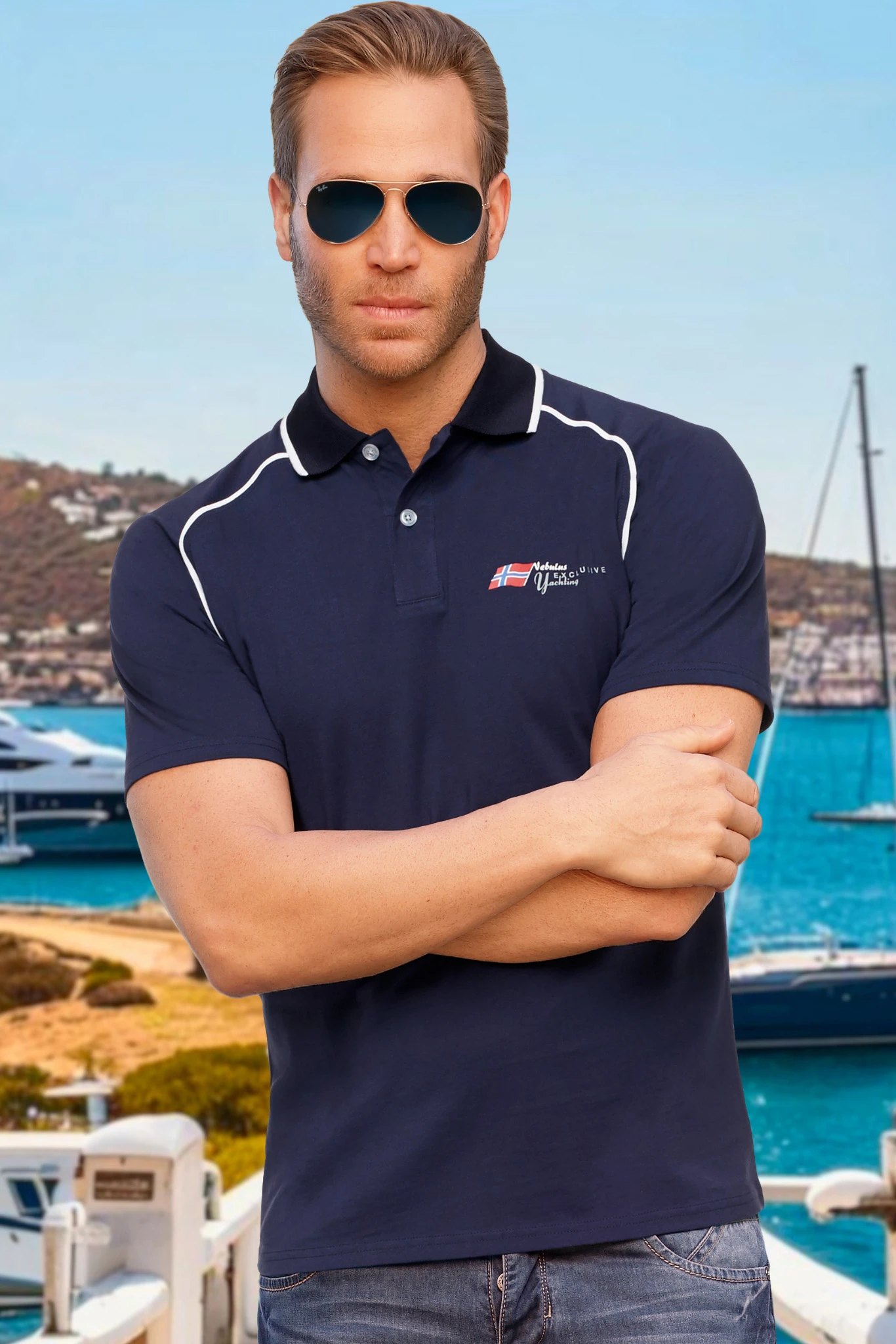 Poloshirt OCEANS Herren 5 Poloshirt OCEANS Herren – Bild 5