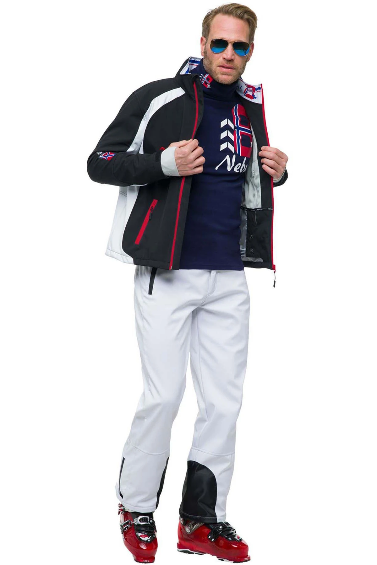 Softshell Skijacke VIGGO Herren 7 Softshell Skijacke VIGGO Herren – Bild 7