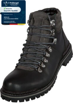 Leder Winterstiefel HIKING Herren Mit Merinowolle