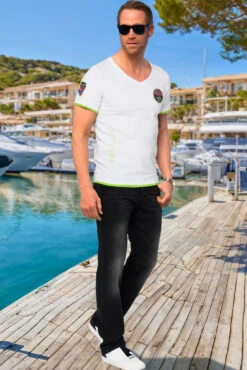 T-Shirt POWERS Herren -Nebulus Verkäufe P4067 13 KI