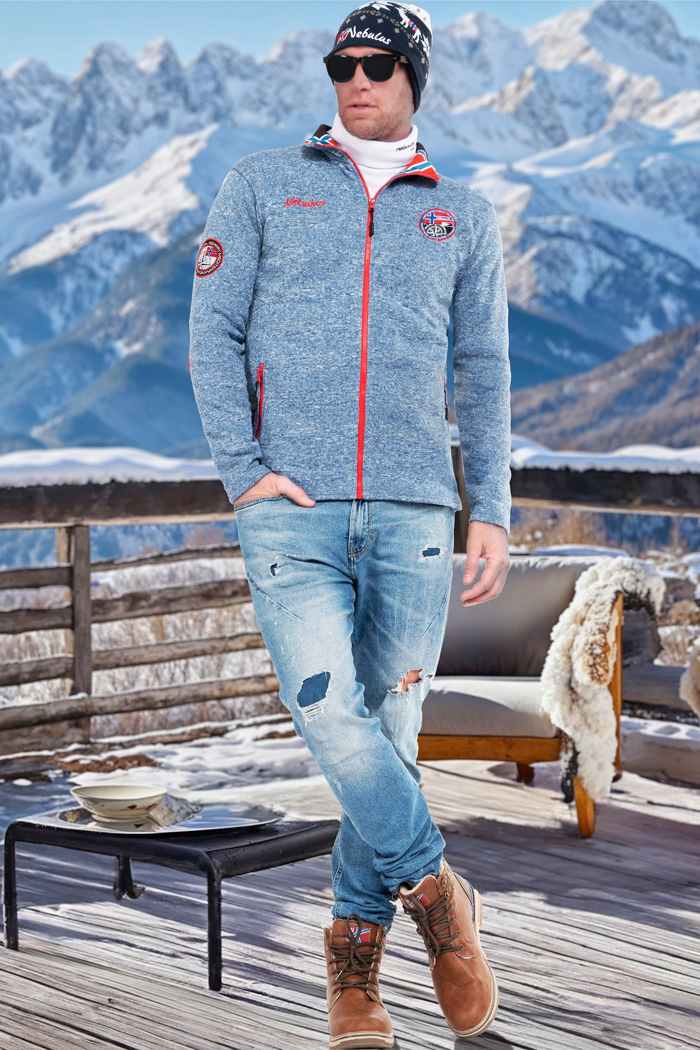 Fleecejacke FLENN Herren 3 Fleecejacke FLENN Herren – Bild 3