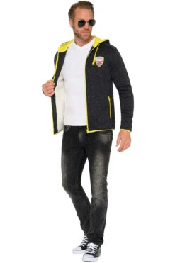 Fleecejacke Mit Teddyfell VLADIMIR Herren -Nebulus Verkäufe P4655 11