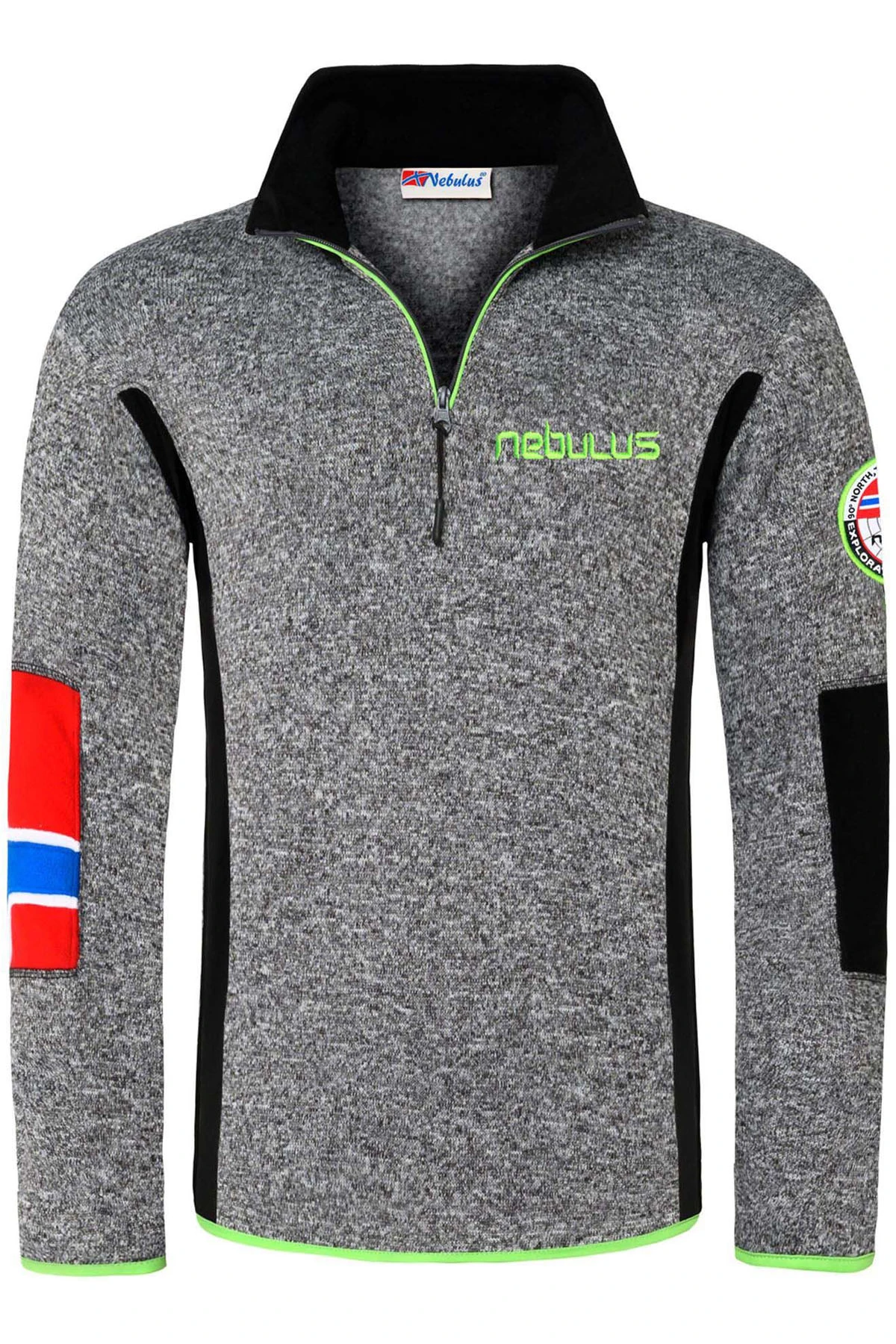 Fleecepullover PAO Herren 2 Fleecepullover PAO Herren – Bild 2