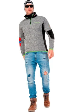 Fleecepullover PAO Herren 8 Fleecepullover PAO Herren -Nebulus Verkäufe P4675 60