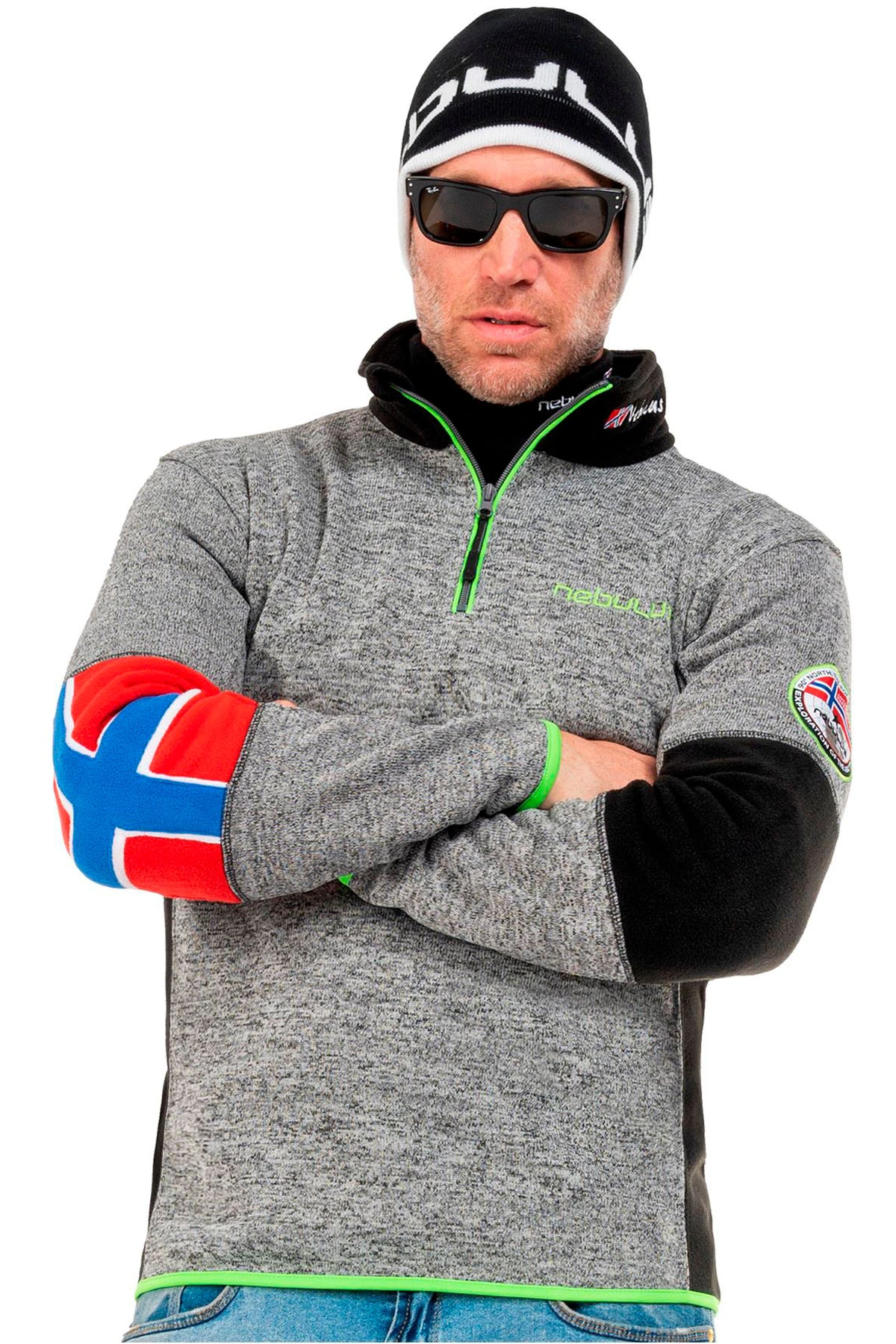 Fleecepullover PAO Herren 5 Fleecepullover PAO Herren – Bild 5