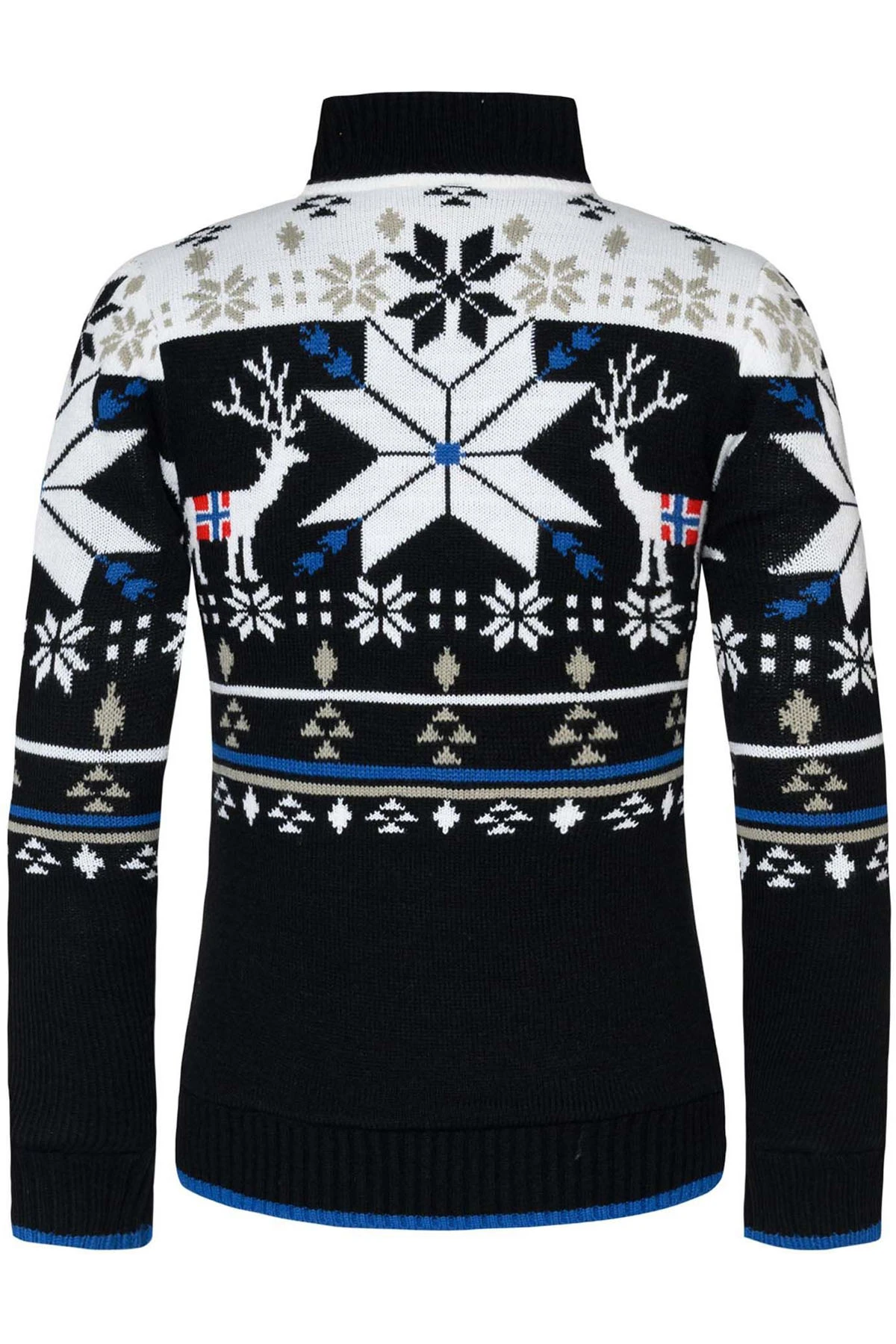 Norweger Strickpulli Mit Teddyfell FRIA Damen 3 Norweger Strickpulli Mit Teddyfell FRIA Damen – Bild 3