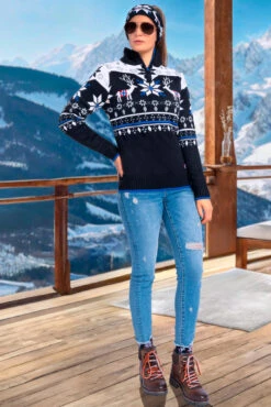 Norweger Strickpulli Mit Teddyfell FRIA Damen 9 Norweger Strickpulli Mit Teddyfell FRIA Damen -Nebulus Verkäufe P4719 61 KI