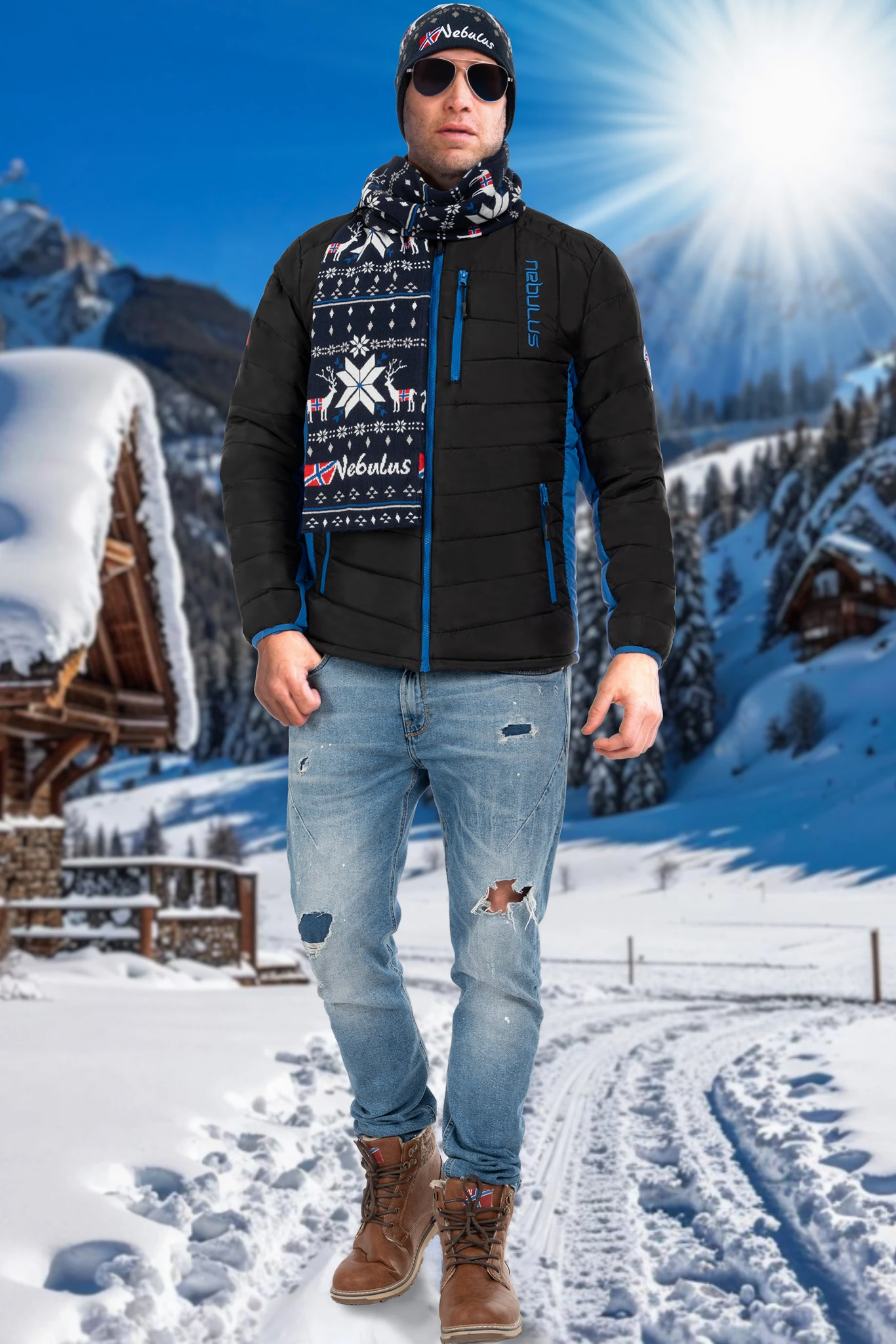 GRAFFITY Winterjacke Herren 4 GRAFFITY Winterjacke Herren – Bild 4