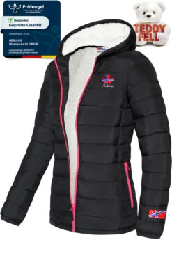 Winterjacke Mit Teddyfell GLOWFUR Damen