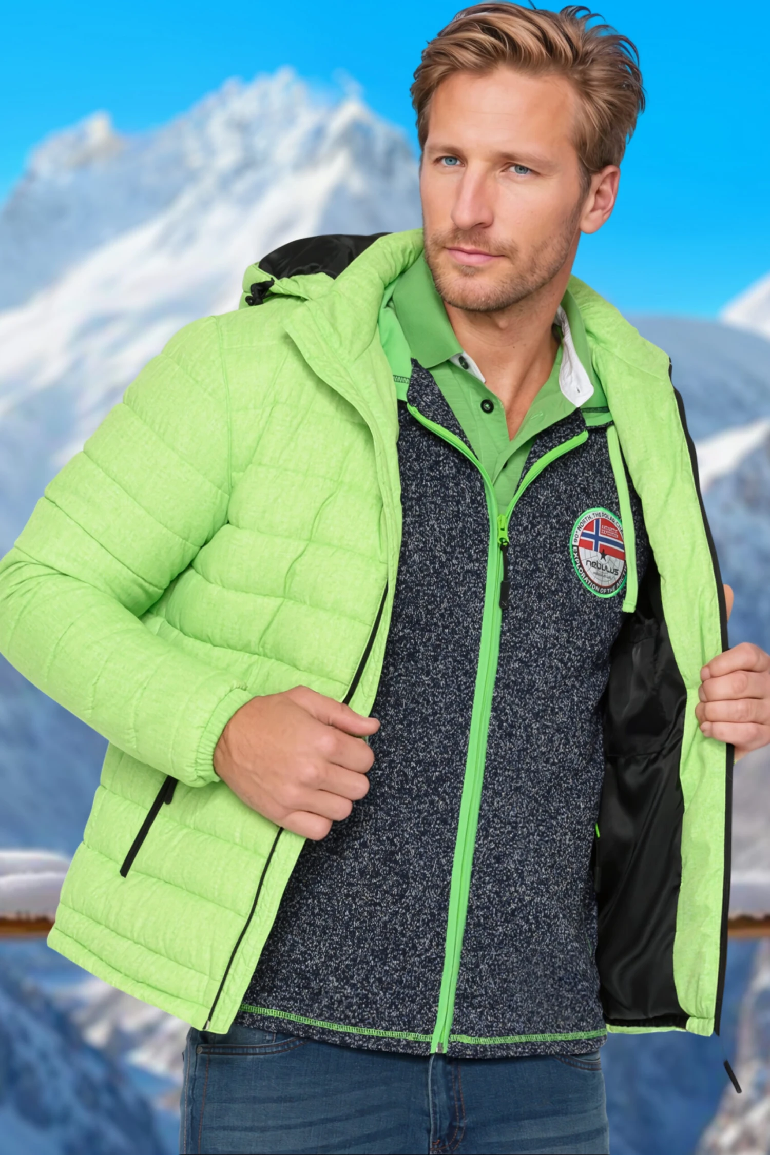 Winterjacke COLORS Herren 5 Winterjacke COLORS Herren – Bild 5