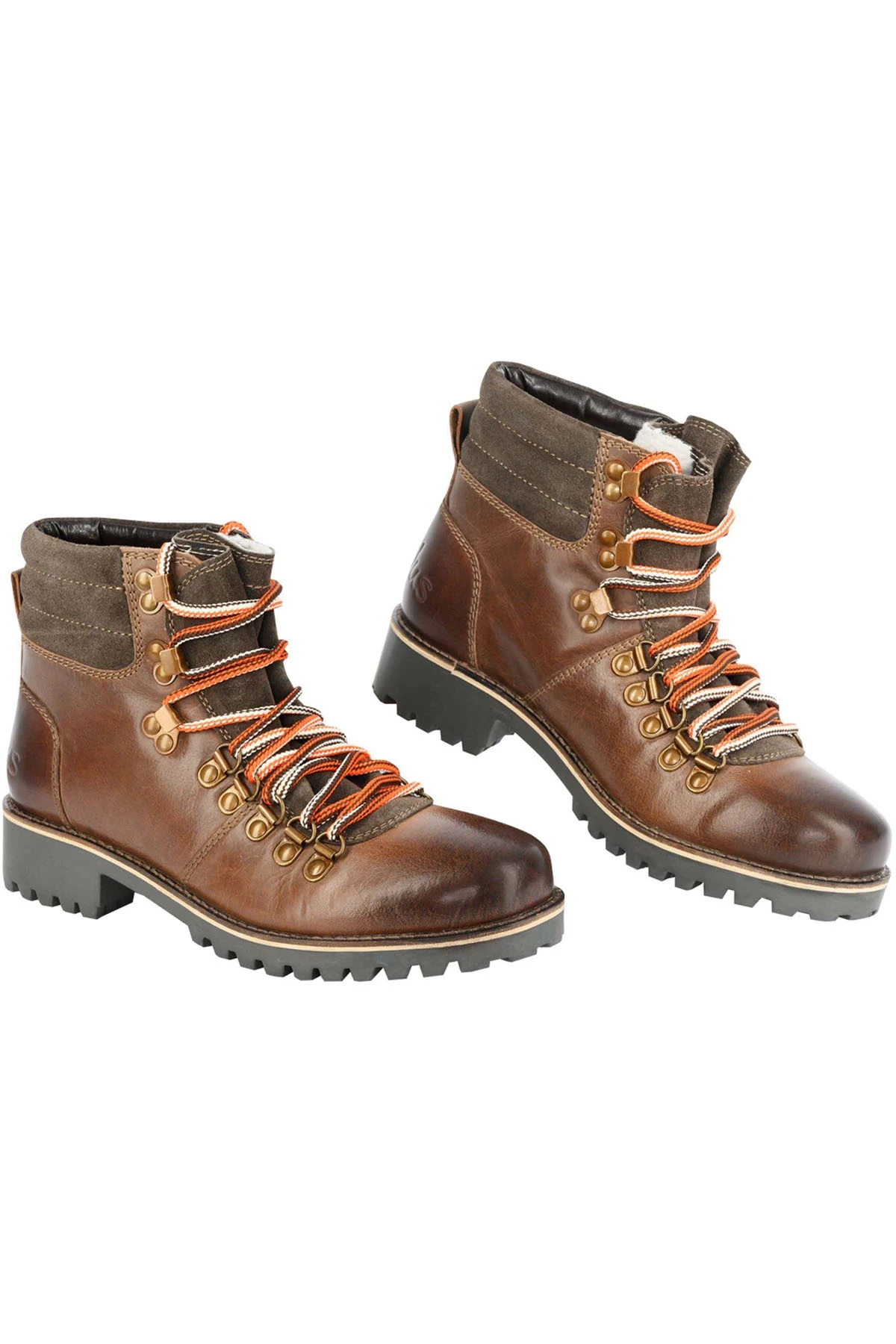 Leder Winterstiefel HIKING Damen Mit Merinowolle 4 Leder Winterstiefel HIKING Damen Mit Merinowolle – Bild 4