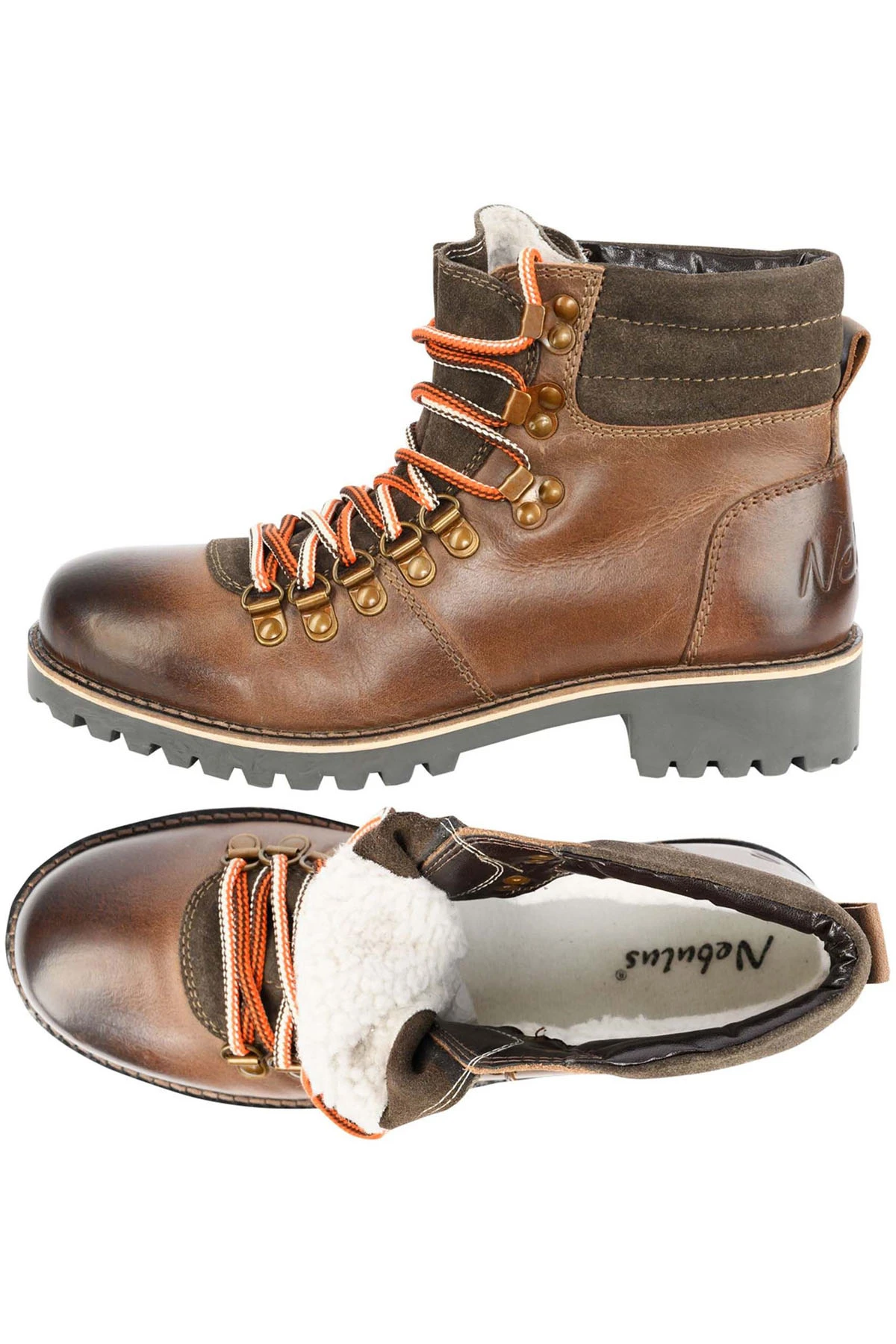 Leder Winterstiefel HIKING Damen Mit Merinowolle 5 Leder Winterstiefel HIKING Damen Mit Merinowolle – Bild 5