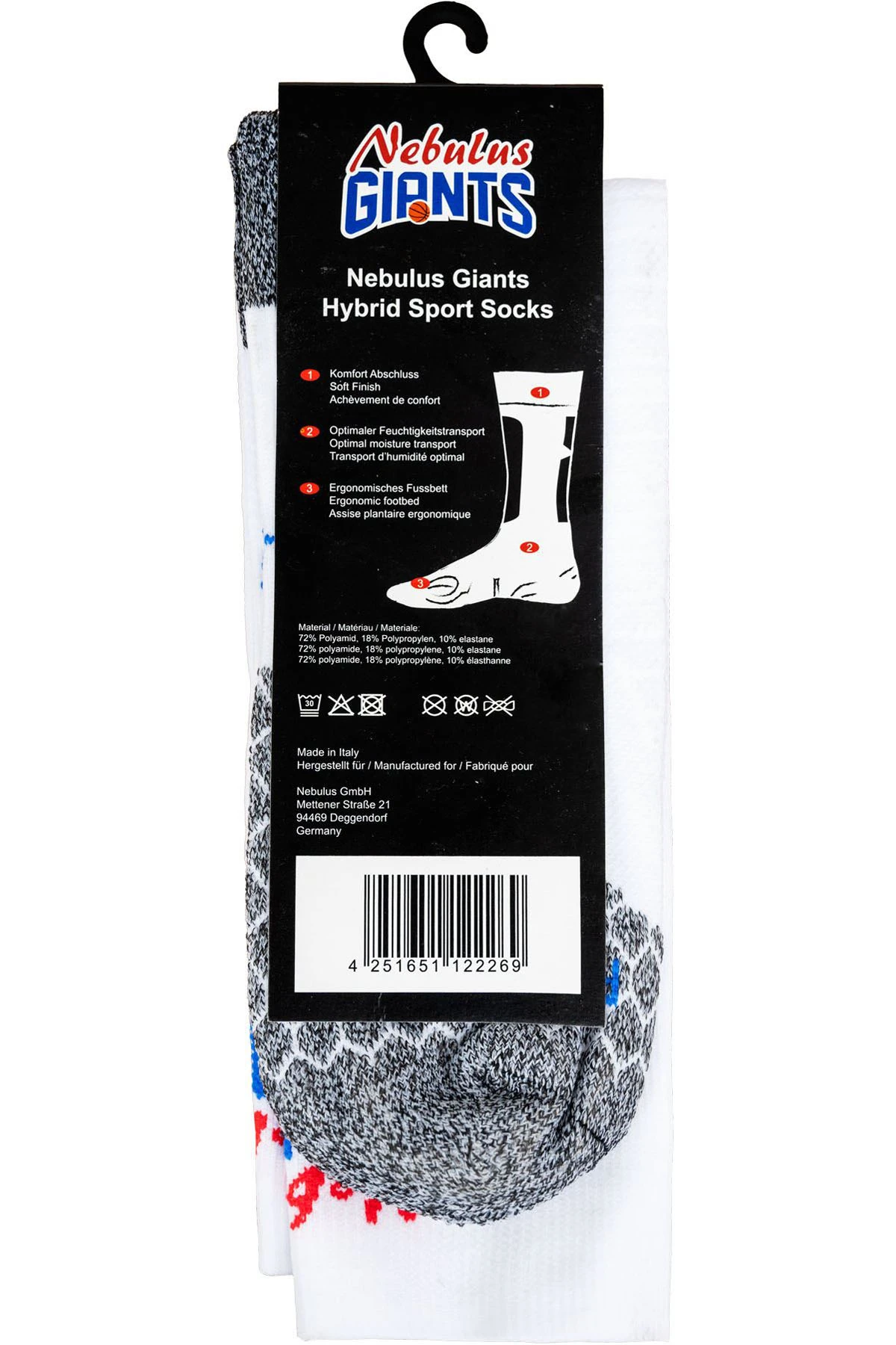 Nebulus Giants Sportsocken HYBRID Herren 4 Nebulus Giants Sportsocken HYBRID Herren – Bild 4