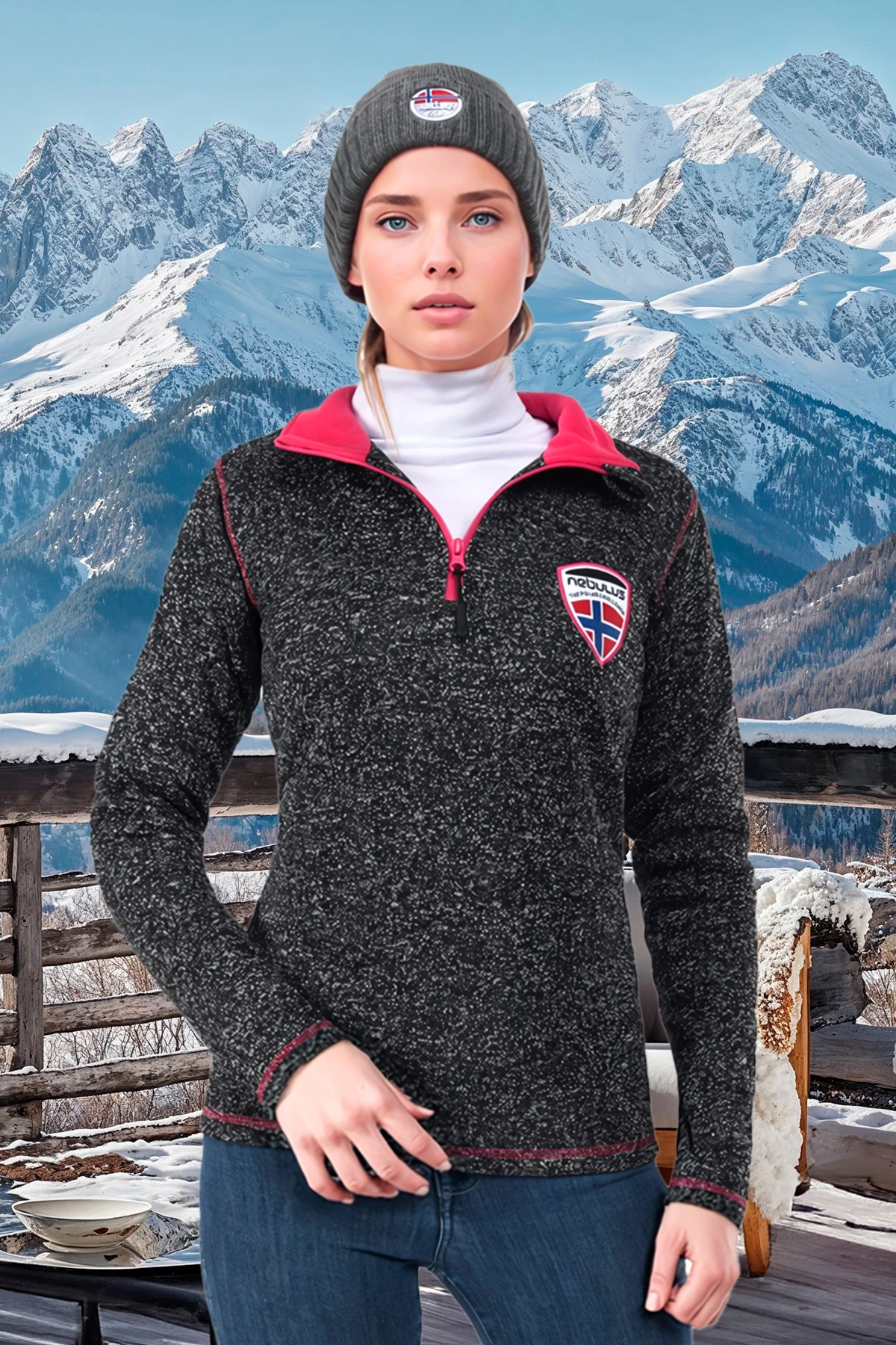 Fleecepullover KYLE Damen 5 Fleecepullover KYLE Damen – Bild 5