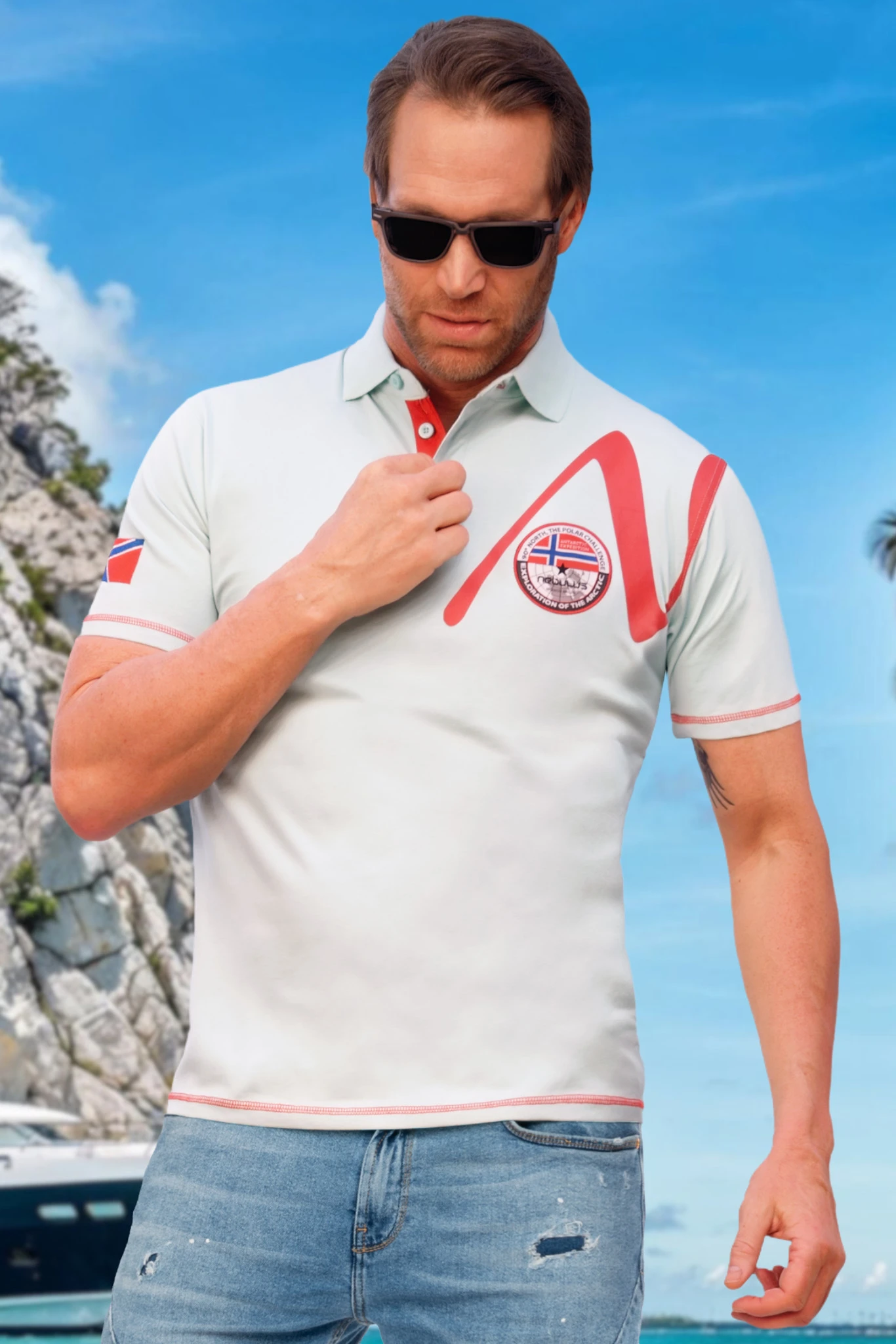 Poloshirt TUPAI Herren 4 Poloshirt TUPAI Herren – Bild 4