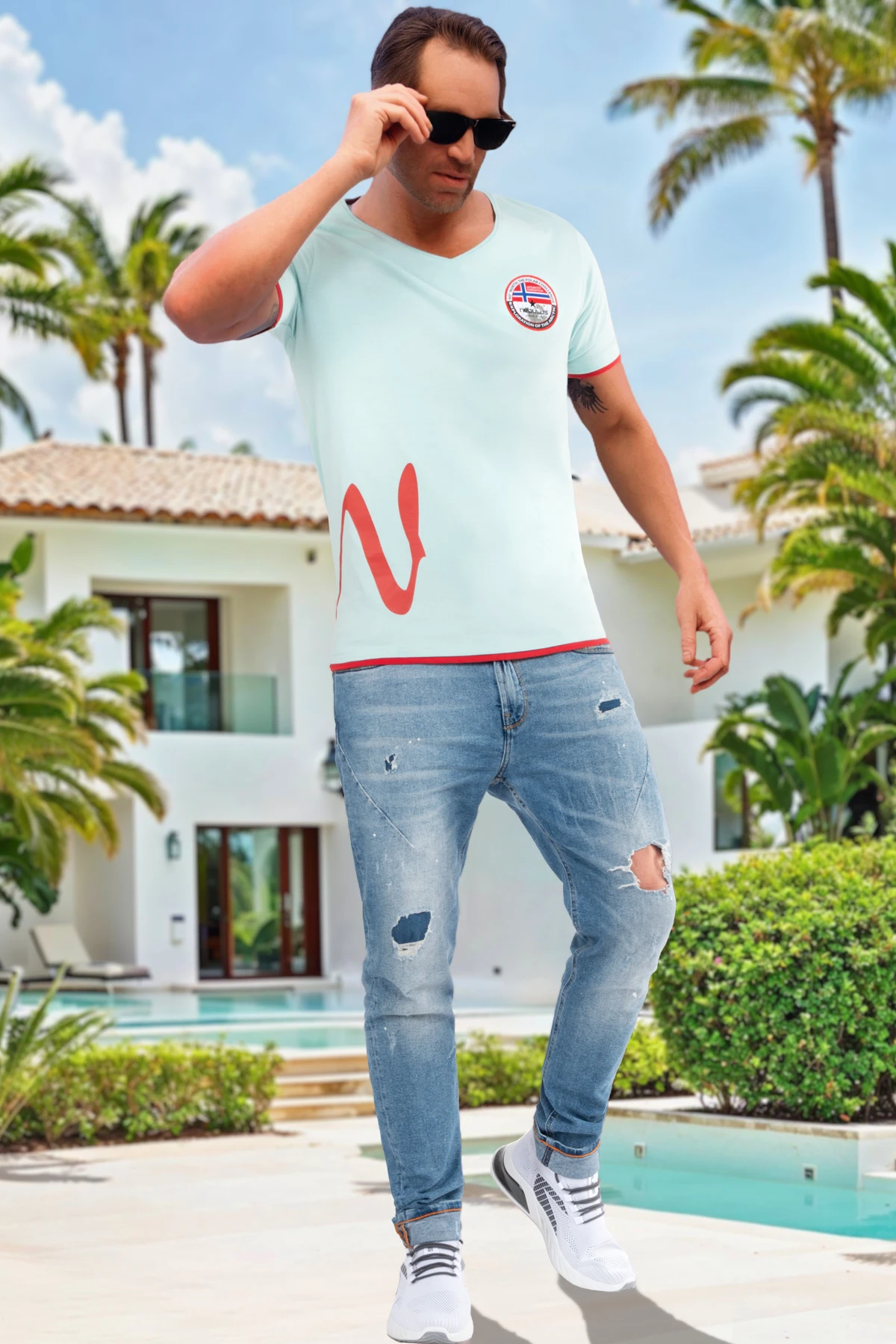 T-Shirt FLORIN Herren 5 T-Shirt FLORIN Herren – Bild 5