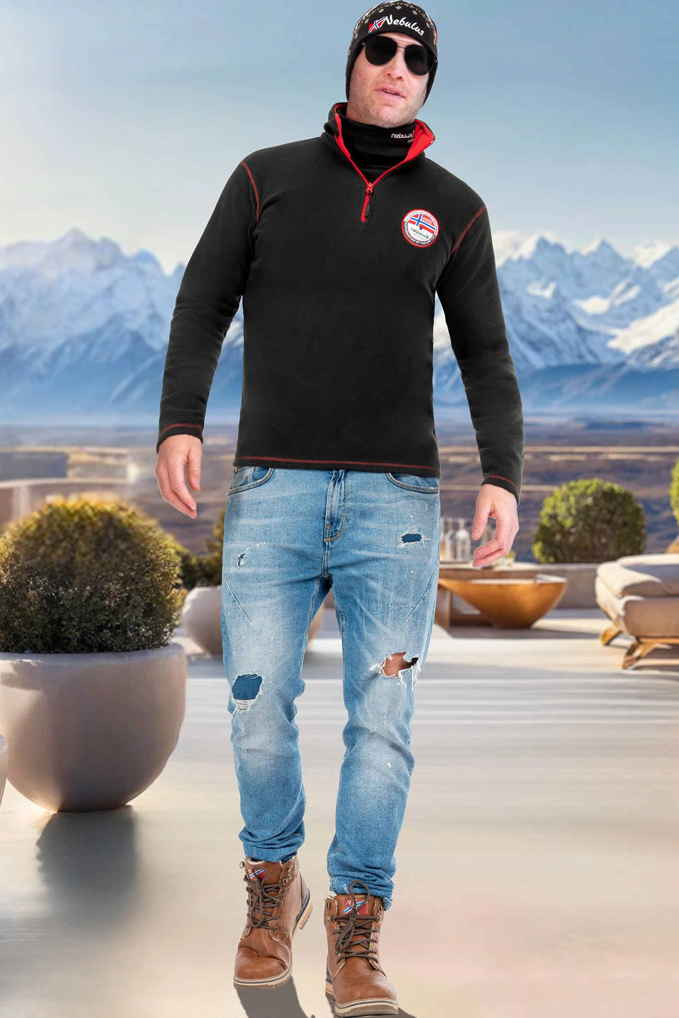 Fleecepullover RAMY Herren 3 Fleecepullover RAMY Herren – Bild 3