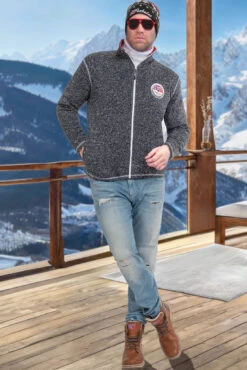 Fleecejacke Mit Teddyfell FALLOU Herren -Nebulus Verkäufe P5499 61 KI