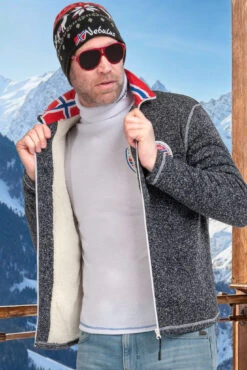 Fleecejacke Mit Teddyfell FALLOU Herren -Nebulus Verkäufe P5499 65 KI