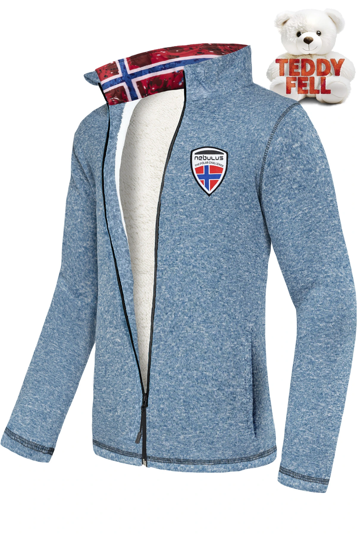 Fleecejacke Mit Teddyfell LAGONDA Herren 1 Fleecejacke Mit Teddyfell LAGONDA Herren