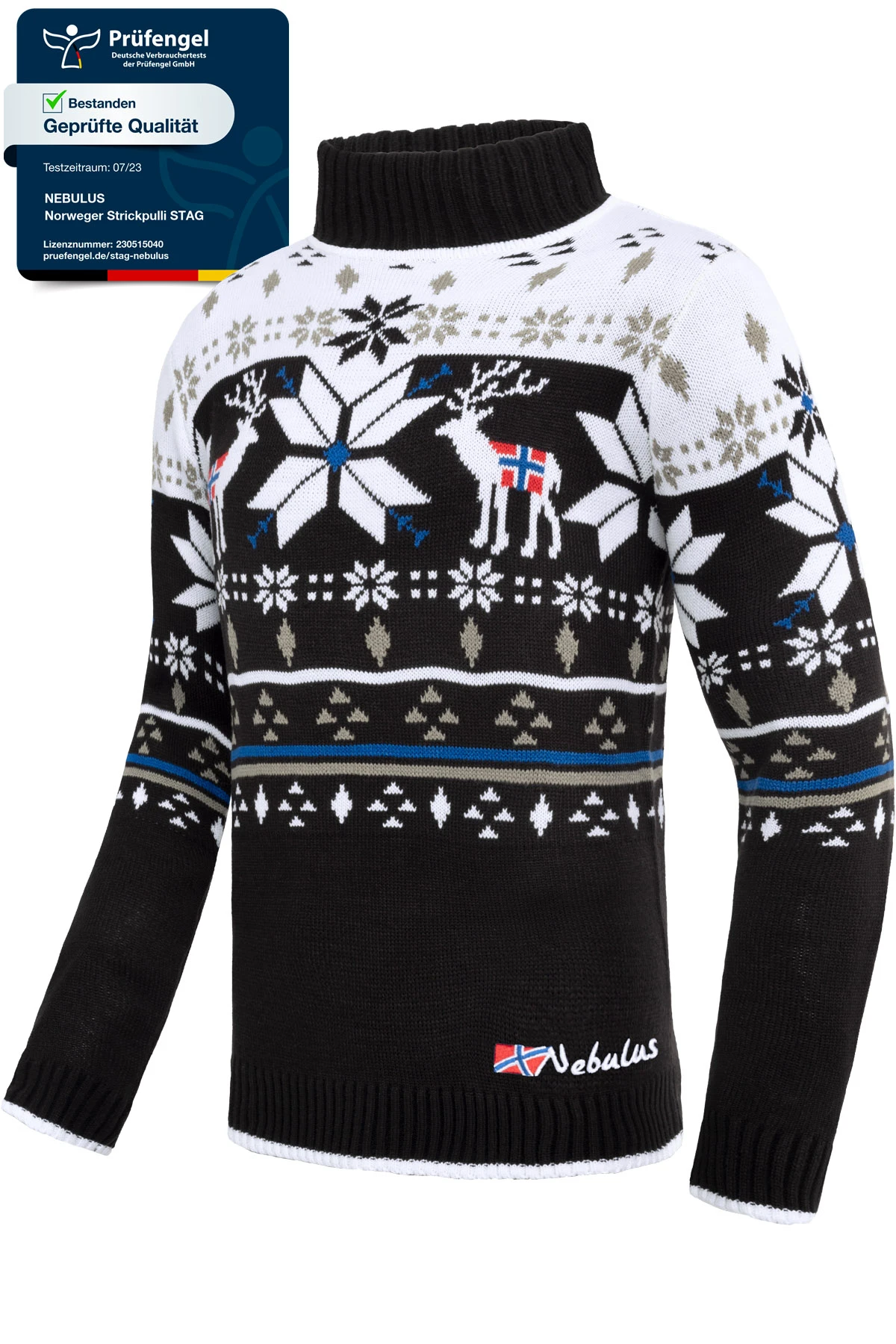 Norweger Strickpullover STAG Herren 1 Norweger Strickpullover STAG Herren