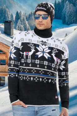 Norweger Strickpullover STAG Herren 10 Norweger Strickpullover STAG Herren -Nebulus Verkäufe P6171 65 KI