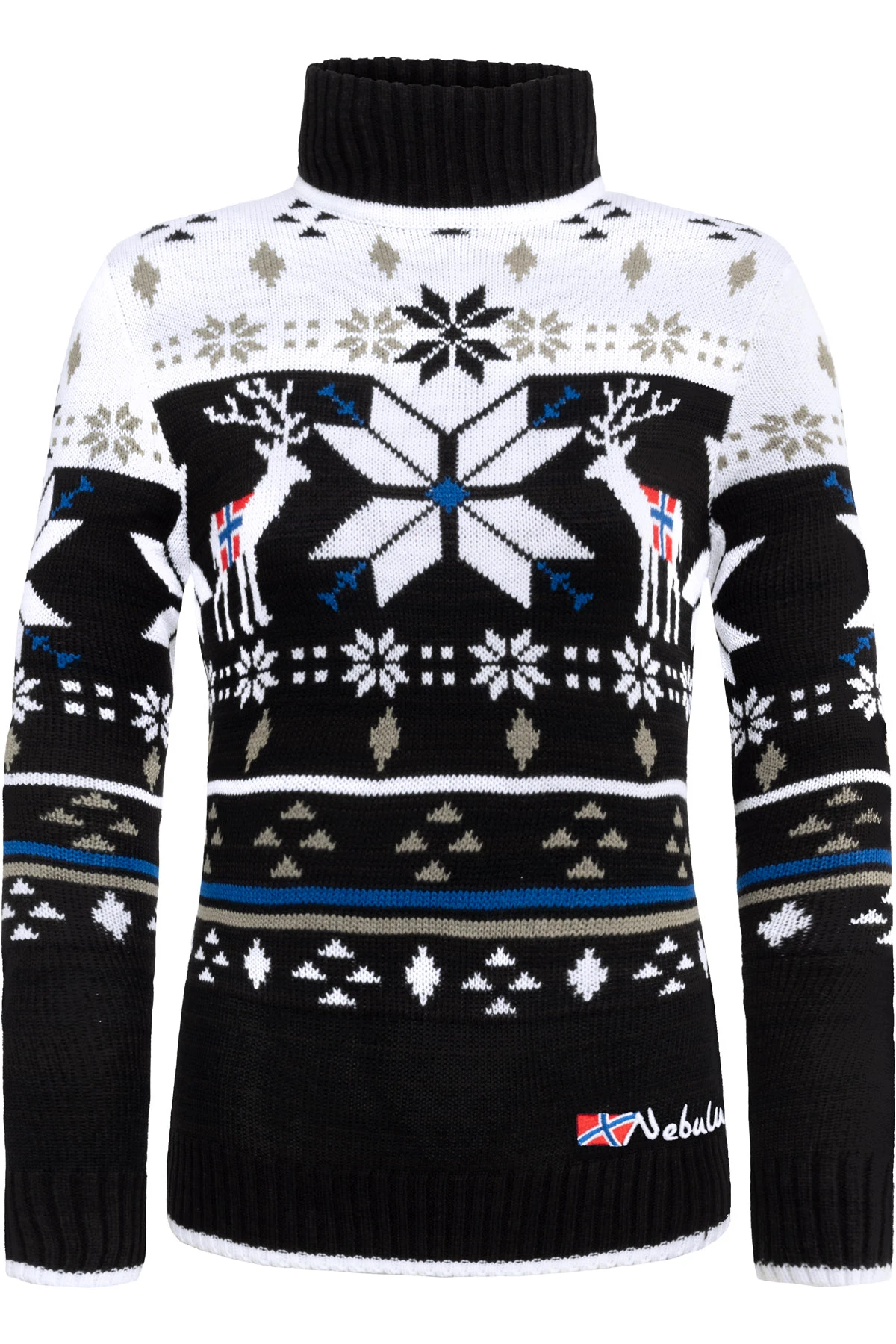 Norweger Strickpullover STAG Damen 2 Norweger Strickpullover STAG Damen – Bild 2