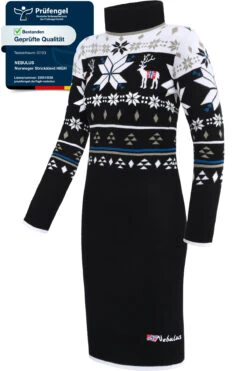 Norweger Strickkleid HIGH Damen