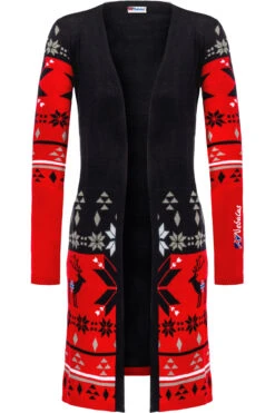 Norweger Cardigan Strickjacke Mantel NOORS Damen -Nebulus Verkäufe P6222 01