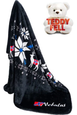 Luxus Teddy-Fell Norweger Decke DEERIES Unisex