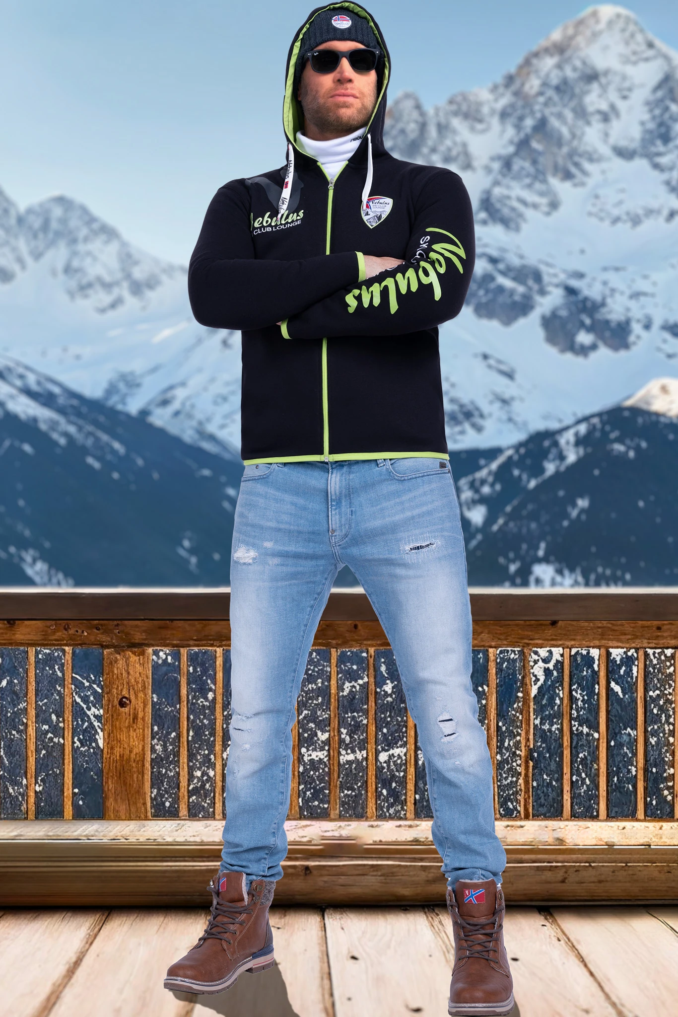 Sweatjacke CLUBLOUNGE Herren 3 Sweatjacke CLUBLOUNGE Herren – Bild 3