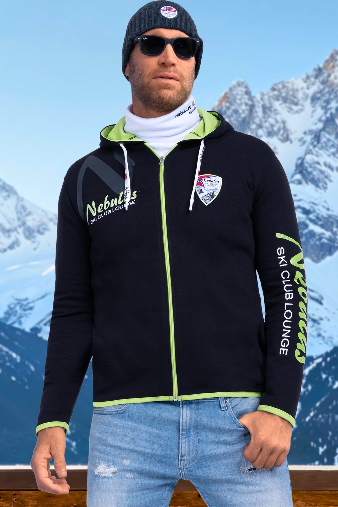 Sweatjacke CLUBLOUNGE Herren 4 Sweatjacke CLUBLOUNGE Herren – Bild 4