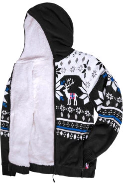Norweger Jacke Hoody Mit Teddyfell NORON Herren -Nebulus Verkäufe P6403 10