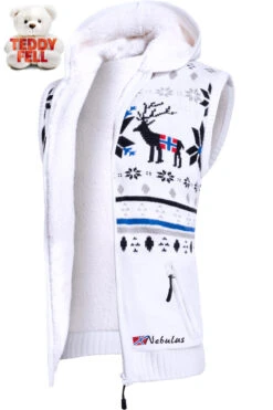 Norweger Weste Teddyfell NORVEST Herren, B-Ware