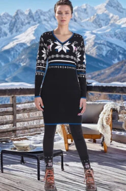 Norweger Strickkleid NORRA Damen 8 Norweger Strickkleid NORRA Damen -Nebulus Verkäufe P6501 62 KI