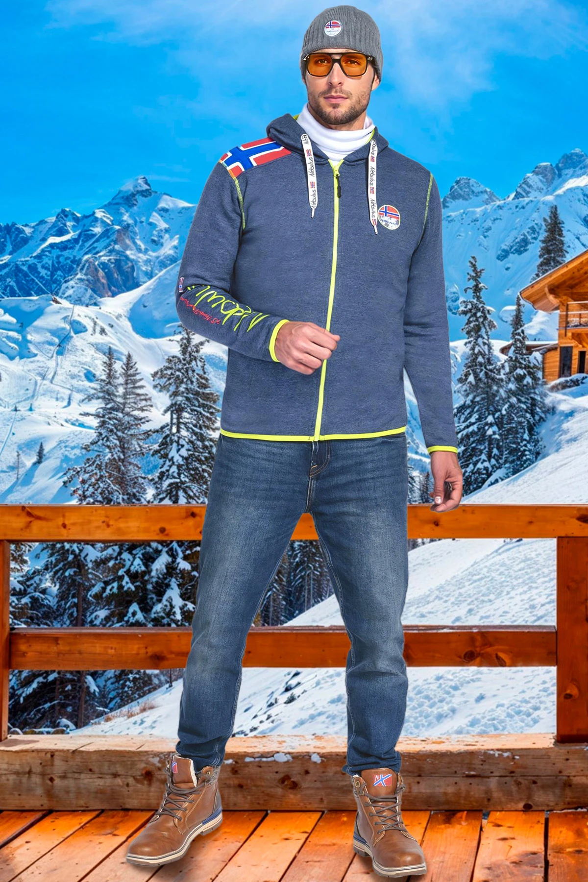 Sweatjacke TURIOL Herren 3 Sweatjacke TURIOL Herren – Bild 3