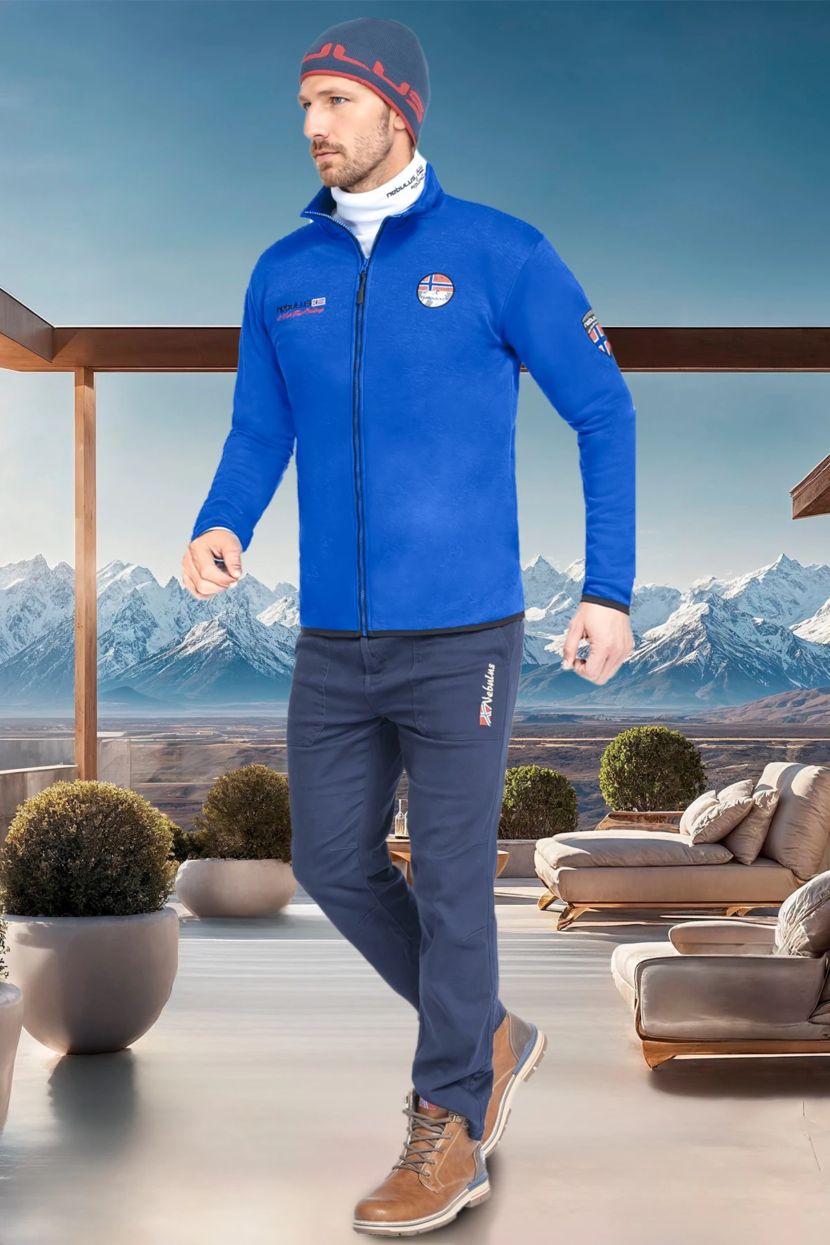 Sweatjacke NORY Herren 3 Sweatjacke NORY Herren – Bild 3