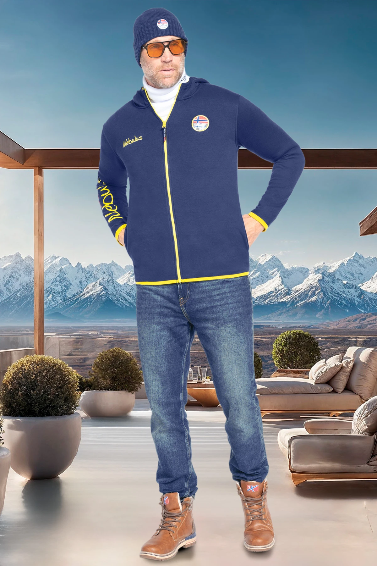 Sweatjacke NORTIS Herren 3 Sweatjacke NORTIS Herren – Bild 3