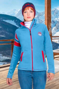 Fleecejacke REAL Damen -Nebulus Verkäufe P6723 65 KI