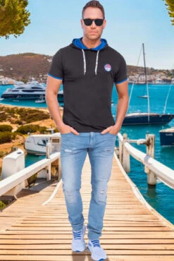 T-Shirt Hoody TRACK Herren -Nebulus Verkäufe P6900 51 KI