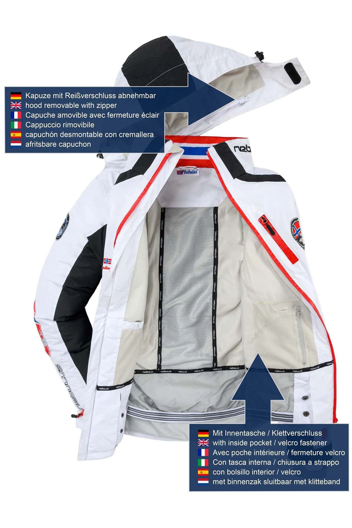 Skijacke MAESTRO SKI Herren 4 Skijacke MAESTRO SKI Herren – Bild 4