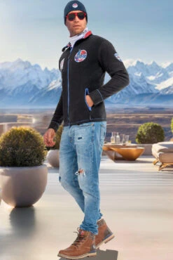 Fleecejacke HENSON Herren -Nebulus Verkäufe Q2108 61 KI