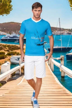 T-Shirt AHOI Herren 8 T-Shirt AHOI Herren -Nebulus Verkäufe Q2181 11 KI