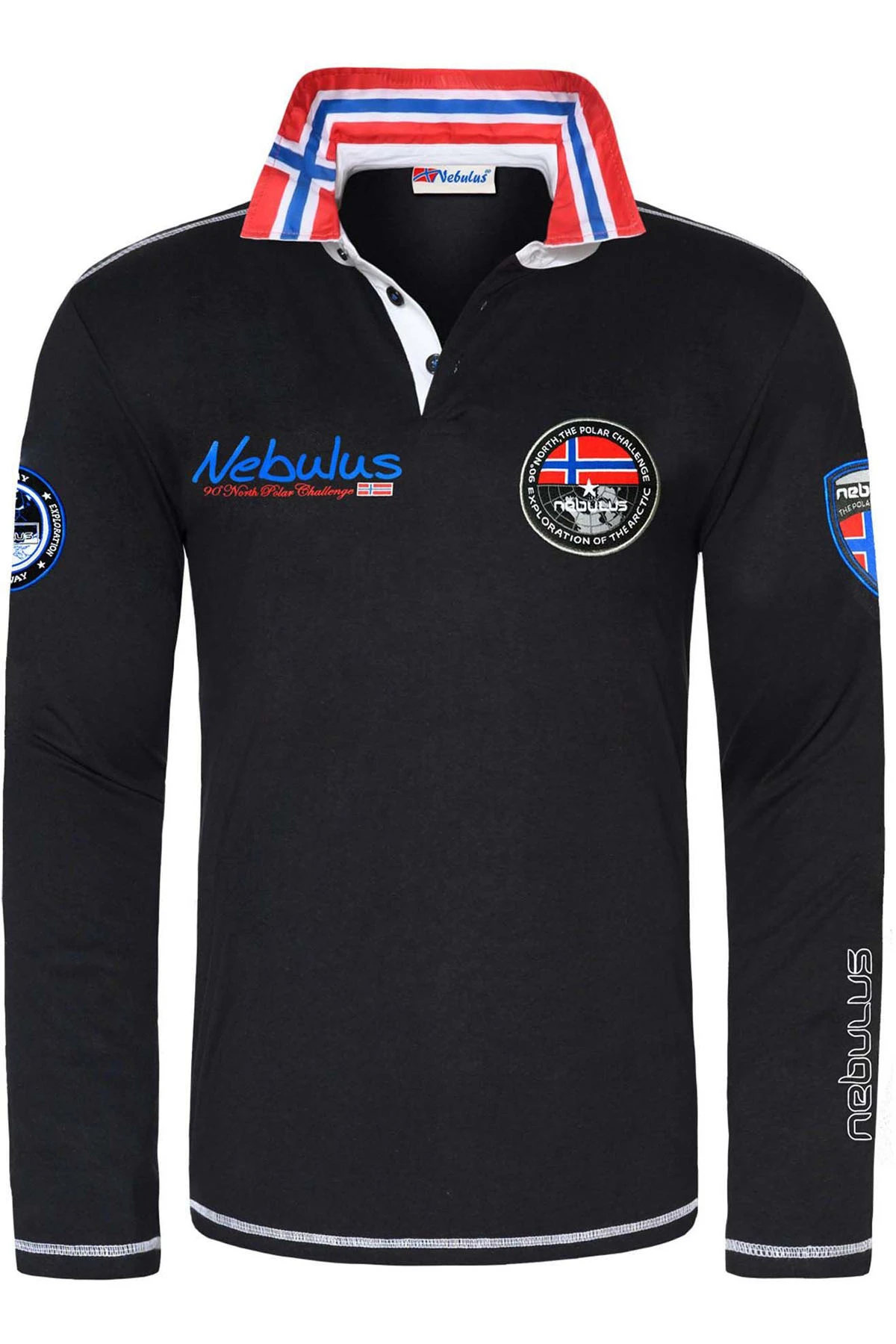 Poloshirt Langarm BENTY Herren 2 Poloshirt Langarm BENTY Herren – Bild 2