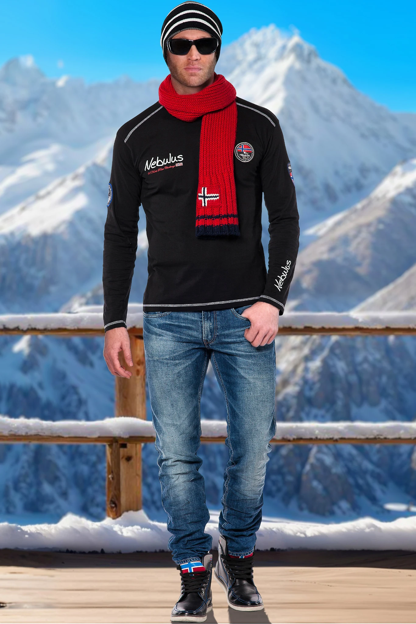 Sweatshirt Lang BOOGY Herren 4 Sweatshirt Lang BOOGY Herren – Bild 4