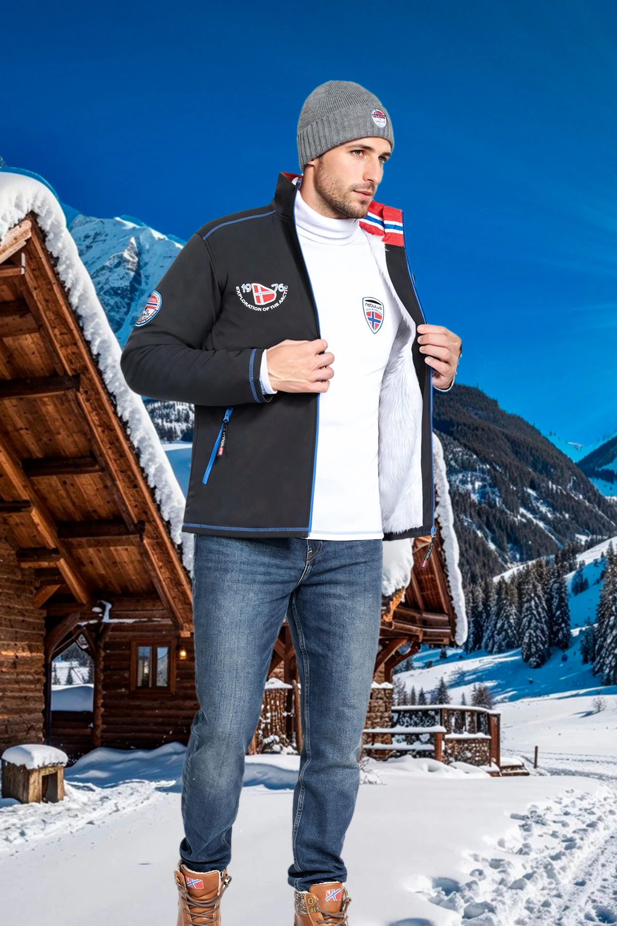 Winter-Softshelljacke Teddyfell BURNER Herren 5 Winter-Softshelljacke Teddyfell BURNER Herren – Bild 5