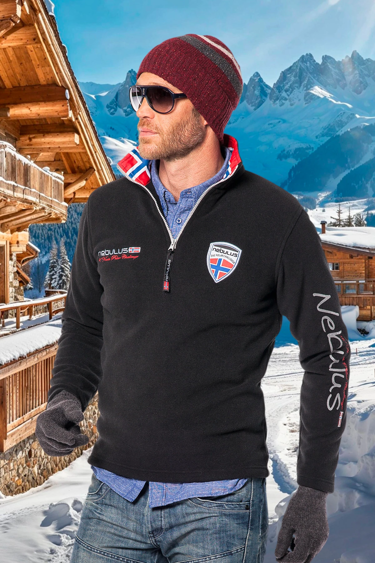 Fleecepullover SKANDINAVIA Herren 4 Fleecepullover SKANDINAVIA Herren – Bild 4