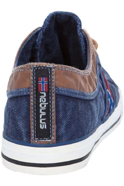 Teil-Leder Sneaker UTAH Herren -Nebulus Verkäufe S15 1100 01