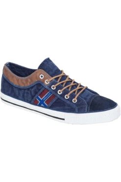 Teil-Leder Sneaker UTAH Herren